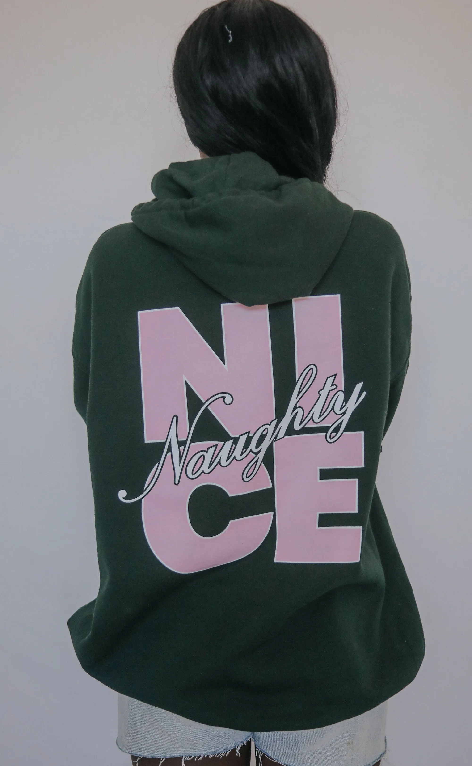 friday   saturday: kinda naughty kinda nice hoodie