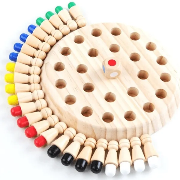 Fun & Educational - Color Match Stick Chess Toy