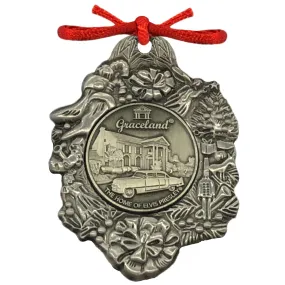 Graceland Pewter Ornament