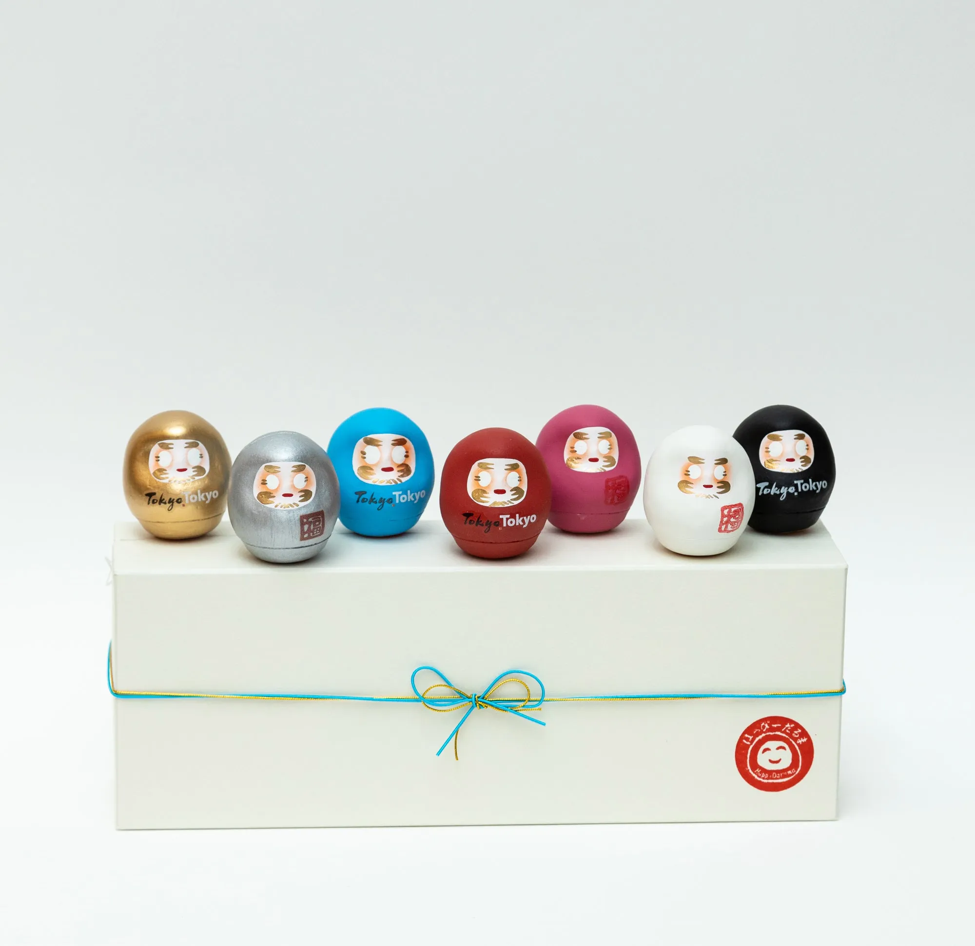 Happpy Daruma | MameHapy Set - Lucky Seven