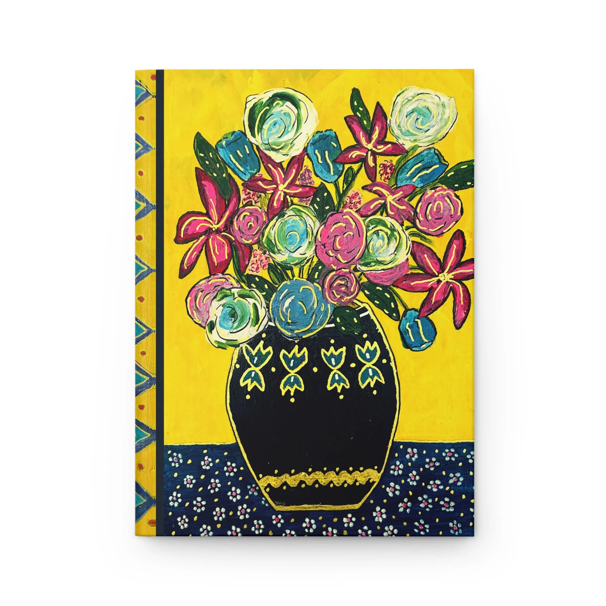 Hardcover Journal - Festive Flowers