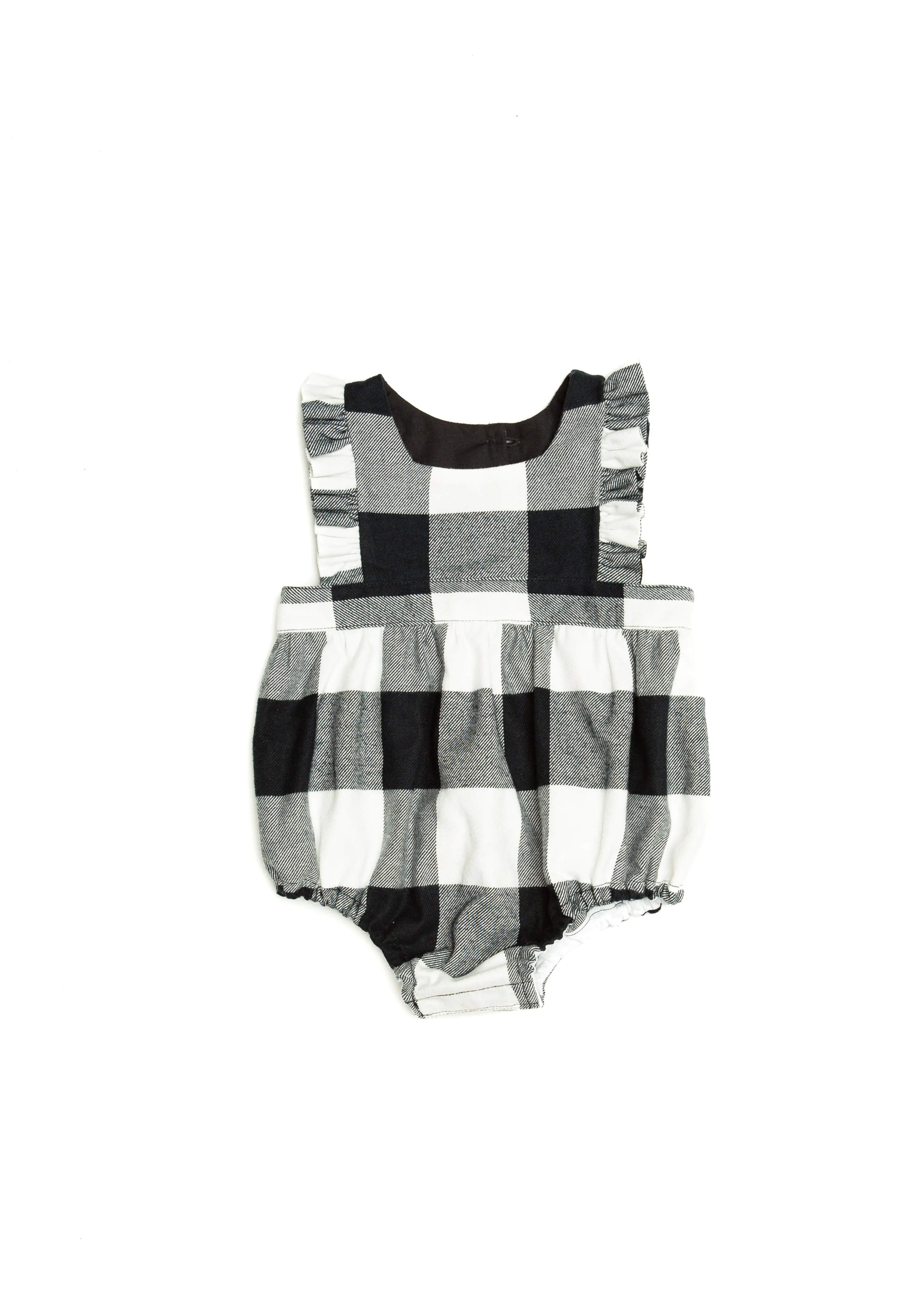 Harper Romper in Buffalo Plaid