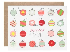 Hartland Brooklyn Card - Merry   Bright