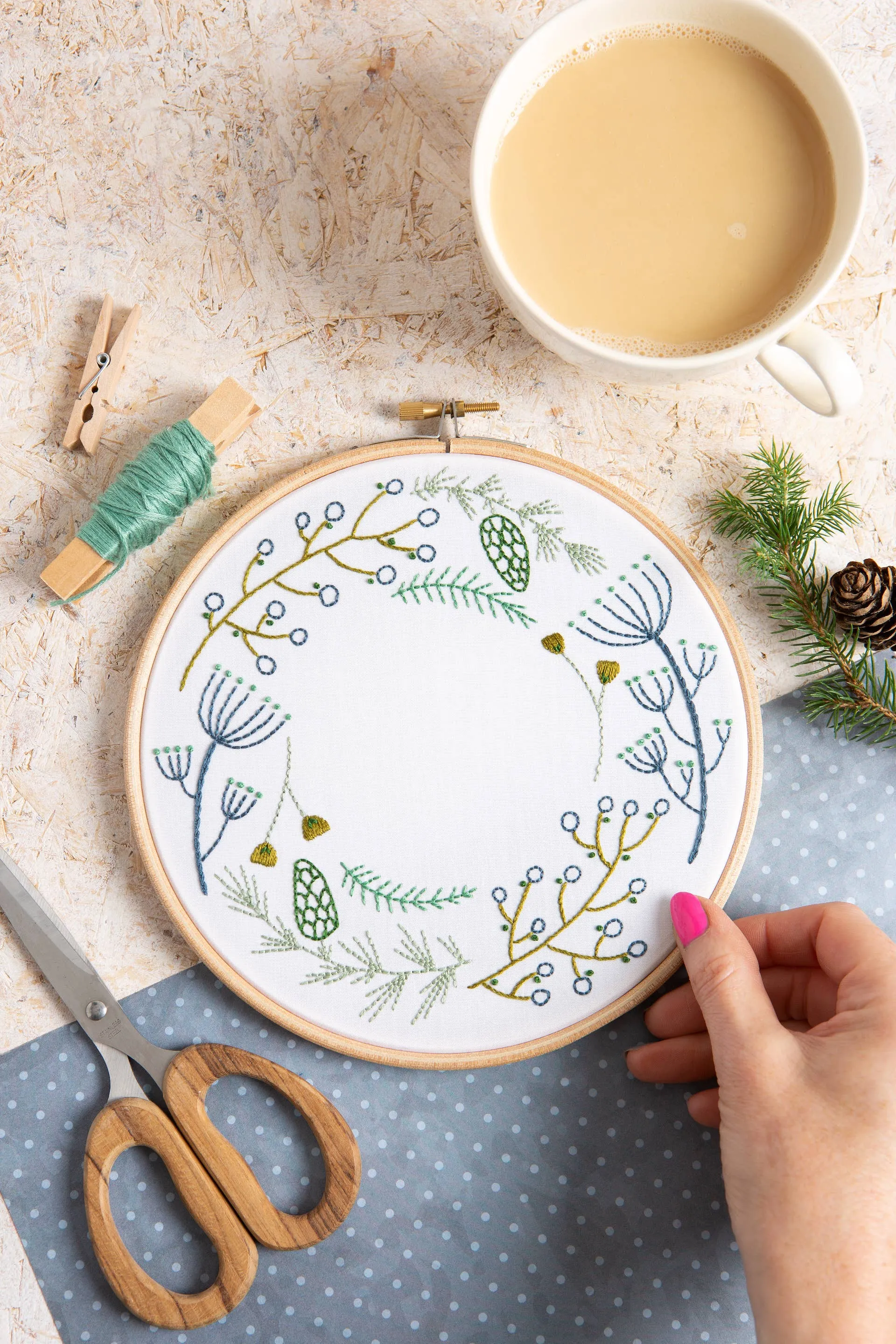 Hawthorn Handmade : Wintertide Embroidery Kit