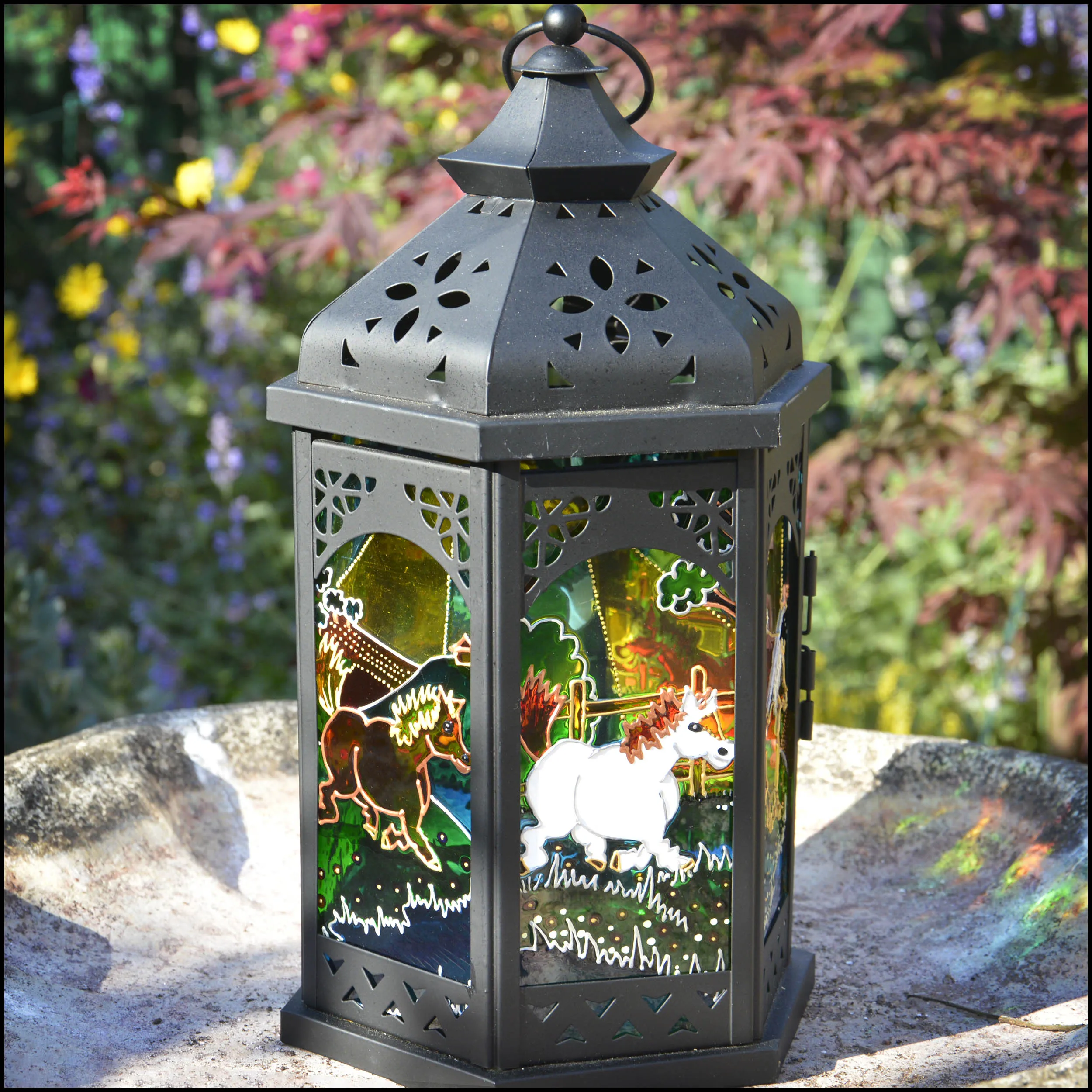 Horse Art Hanging Sun Lantern