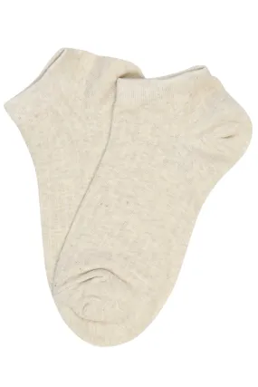 Jane Cotton Ankle Socks Ivory