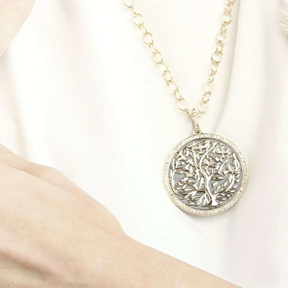 Jardin Large Tree of Life Pendant