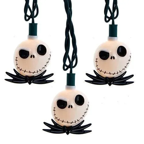 Kurt Adler - Nightmare Before Christmas Jack Skellington Light Set