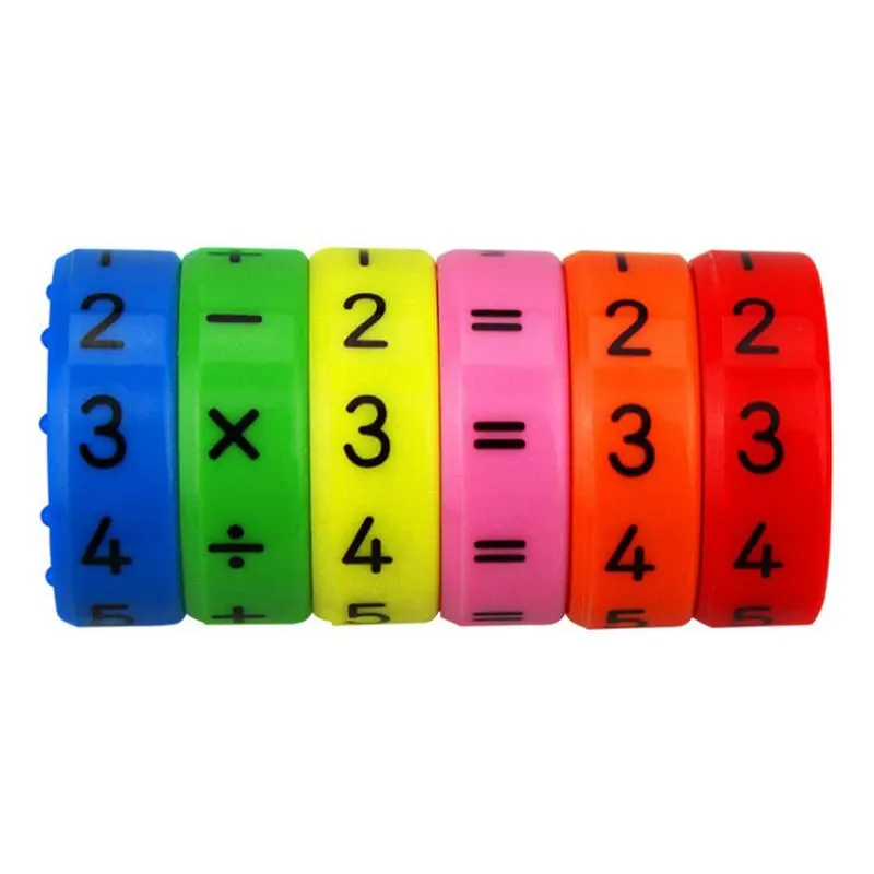 Learning Toy - Magnetic Arithmetic Blocks (6 pcs set)