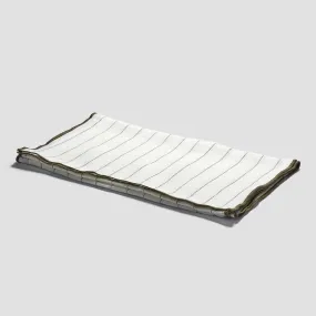 Luna Stripe Linen Table Runner