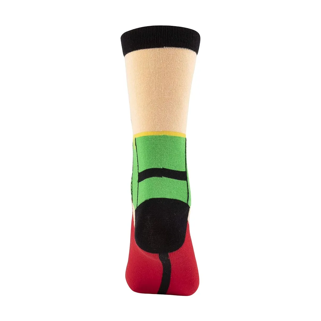 Nutcracker Christmas Crew Socks (Adult Large - Men's Shoe Sizes 8-12)