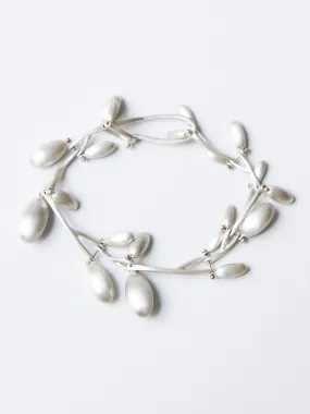 Olive Branch Bracelet in Sterling Silver