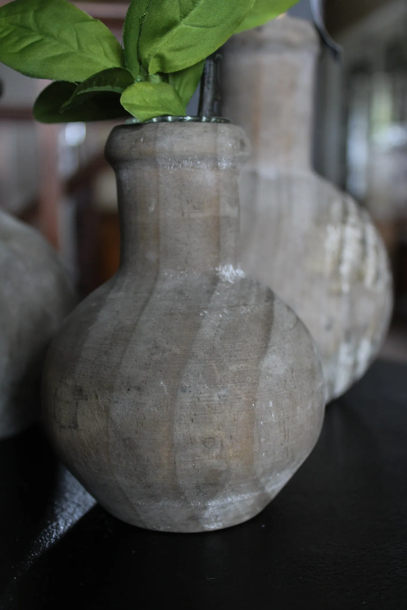 Pine Wood Vase