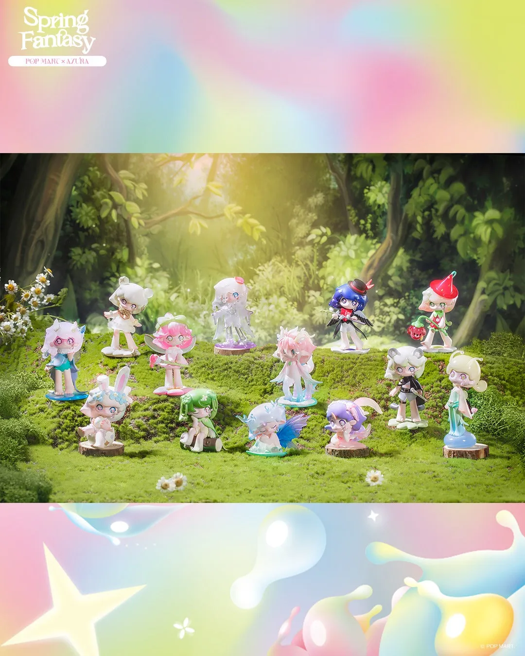 POP MART AZURA Spring Fantasy Series