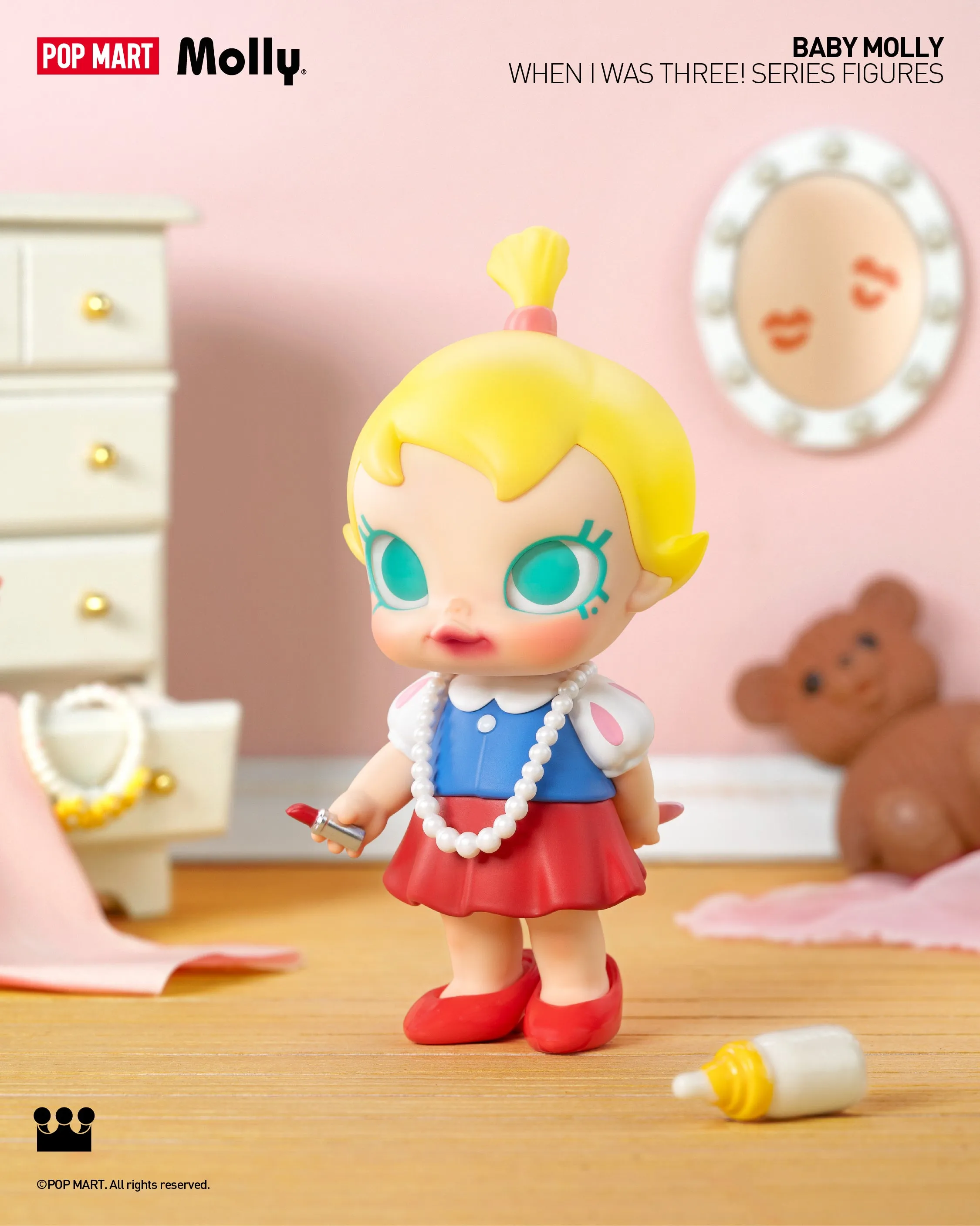 POP MART Baby Molly When I was Three！Series Figures