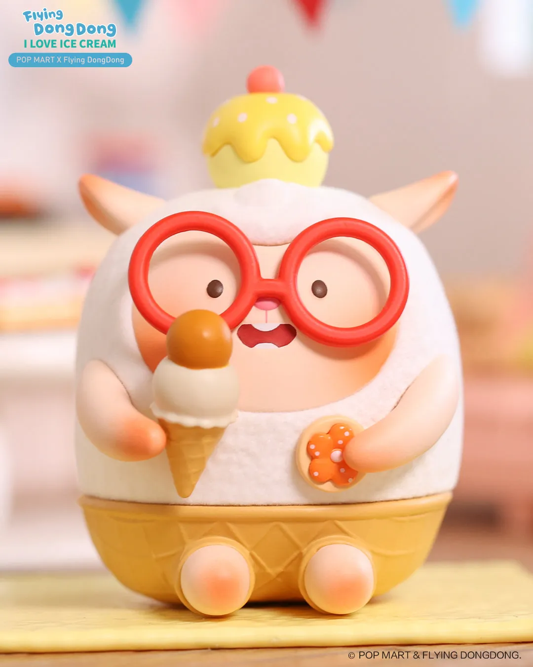 POP MART Flying DongDong I Love Ice Cream Series