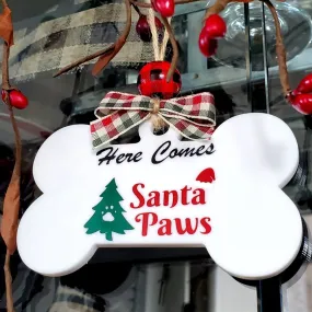 Ready for Santa Paws | Christmas Stocking Tag | Tree Ornament