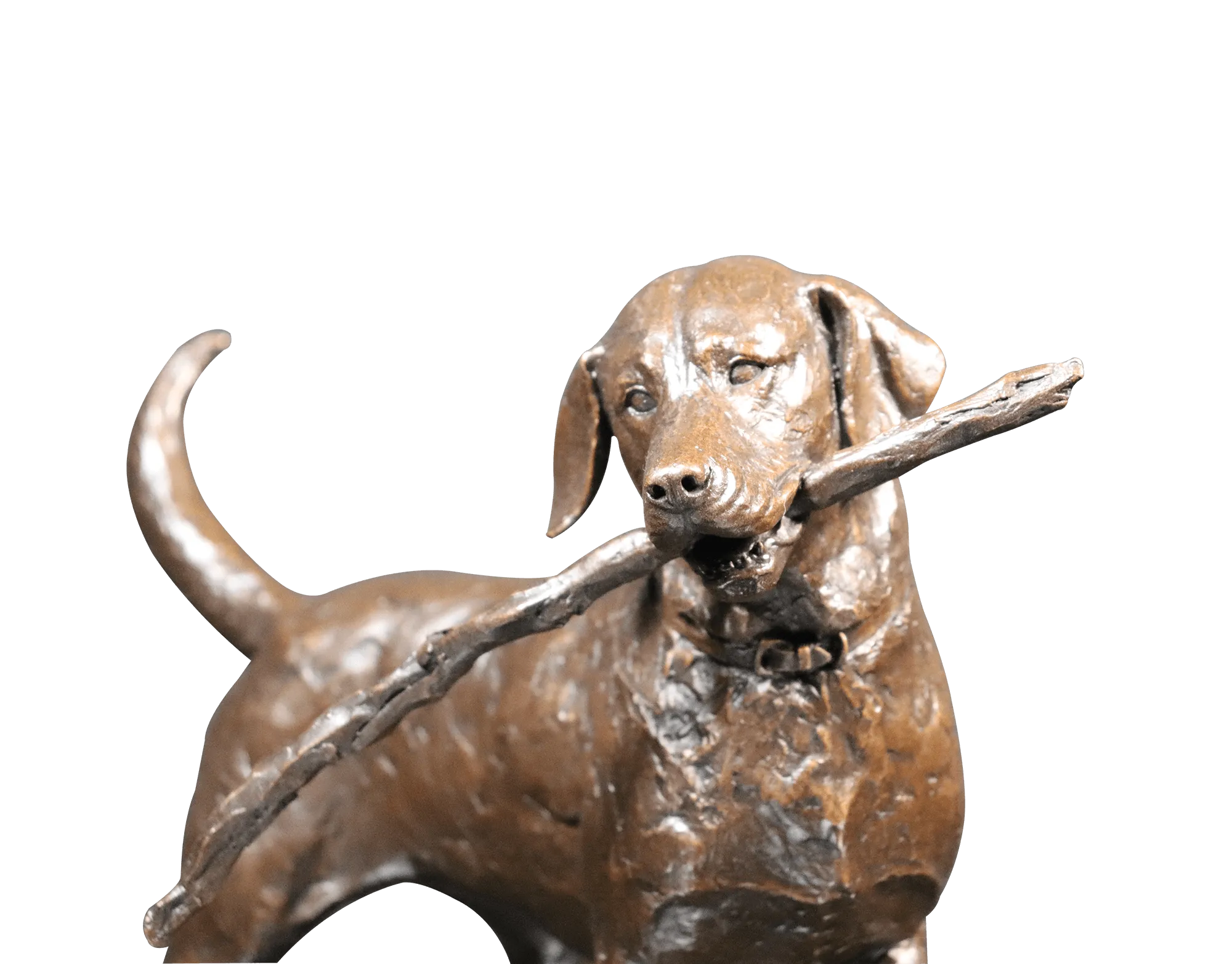 Richard Cooper Faithful Friend Bronze Sculpture