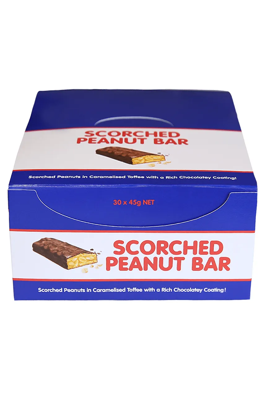 Scorched Peanut Bar Box (30 pieces)