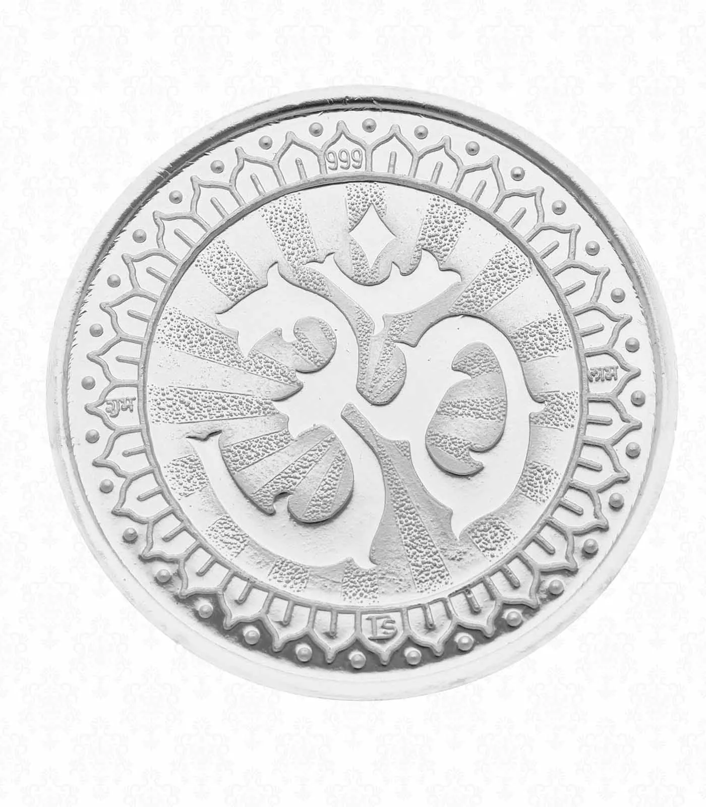 Silver Ganpati Coin 20GM