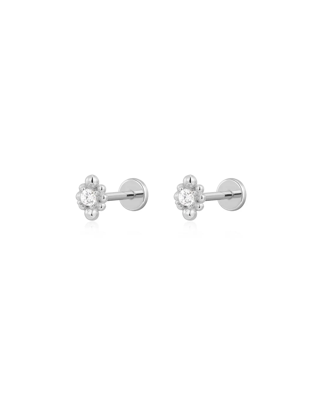 The Bubble Diamonte Studs