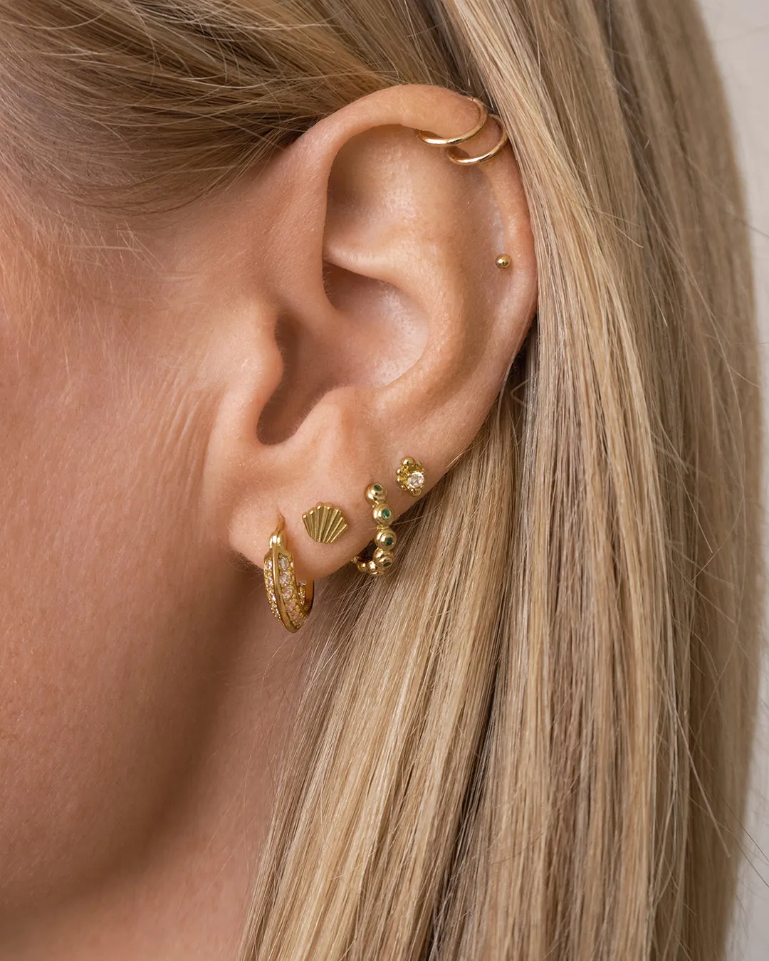 The Bubble Diamonte Studs