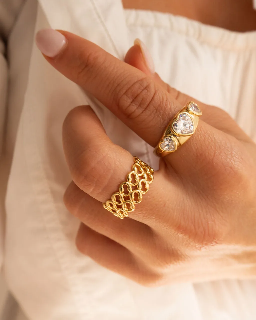 The Metal Lace Ring