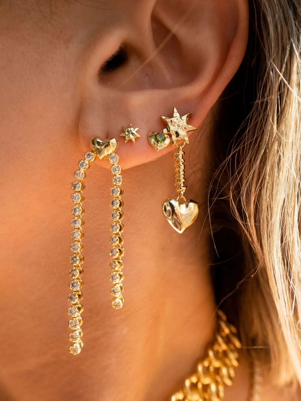 The Molten Heart Cascading Studs