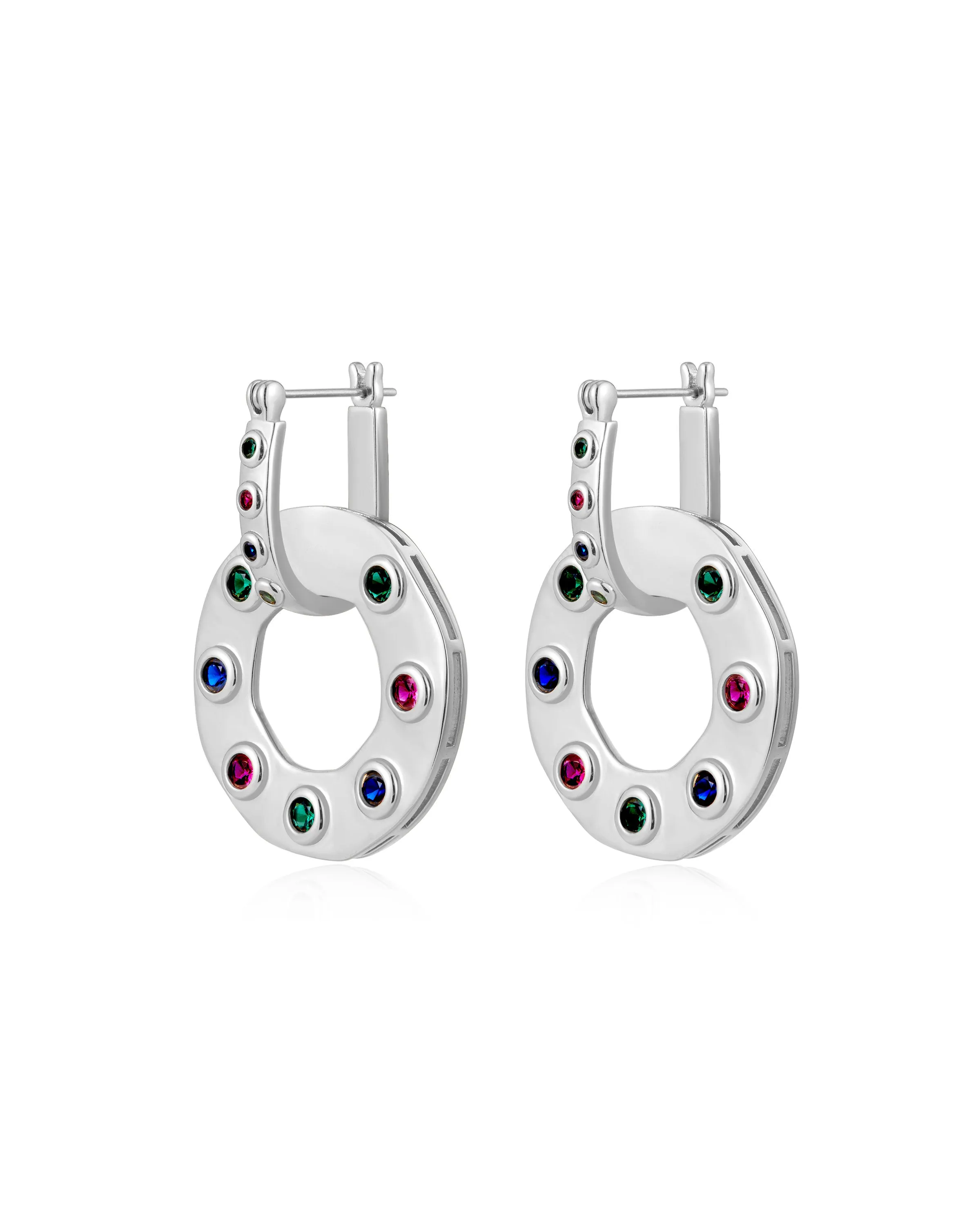 The Royale Stone Statement Earrings