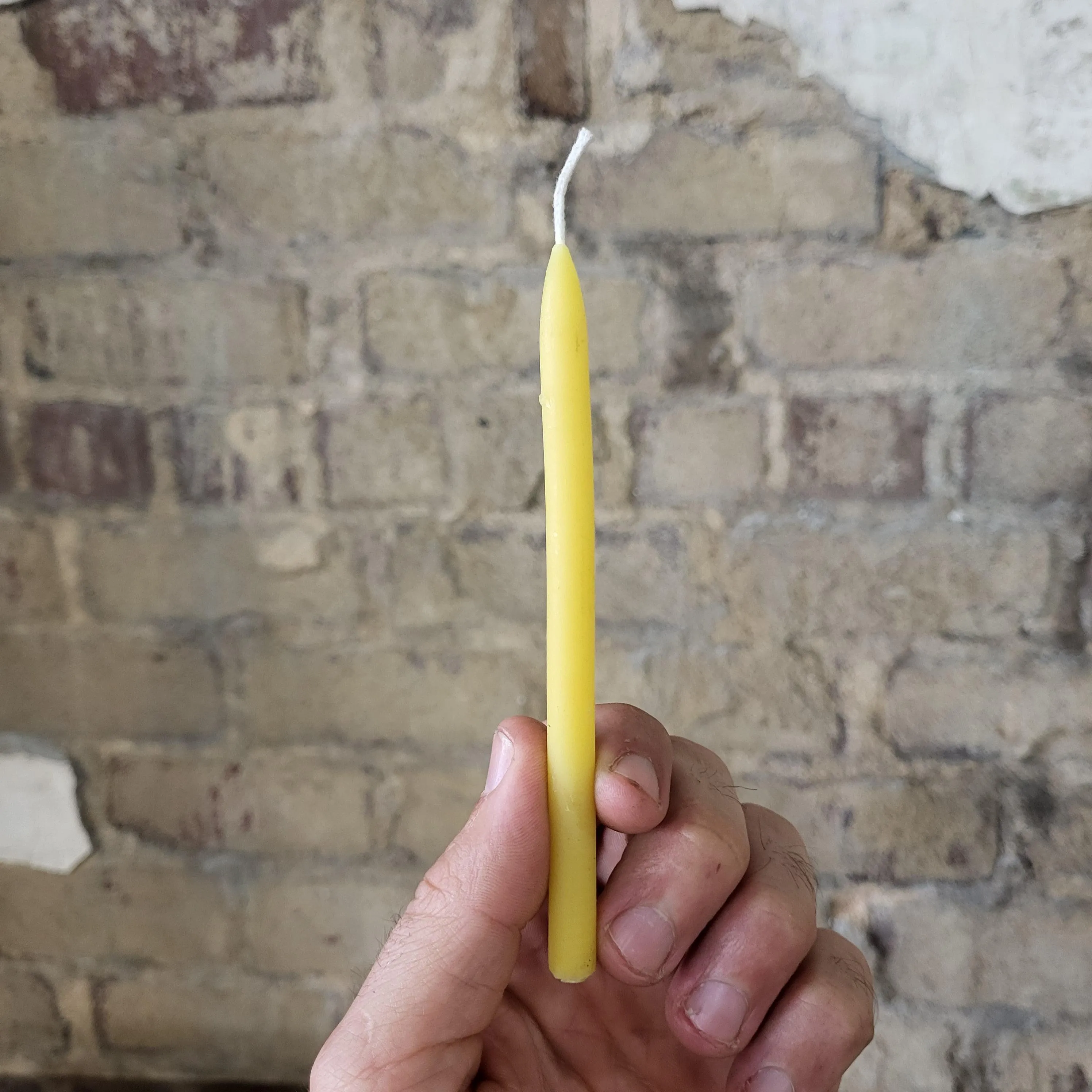 Thin Taper Beeswax Candles