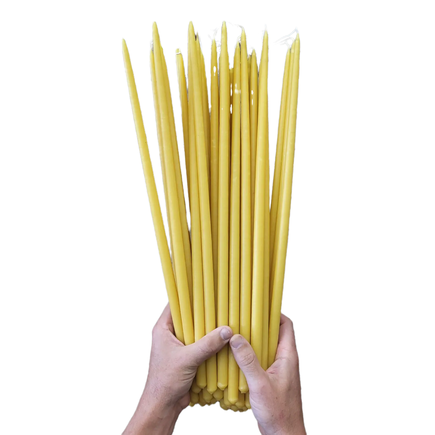 Thin Taper Beeswax Candles