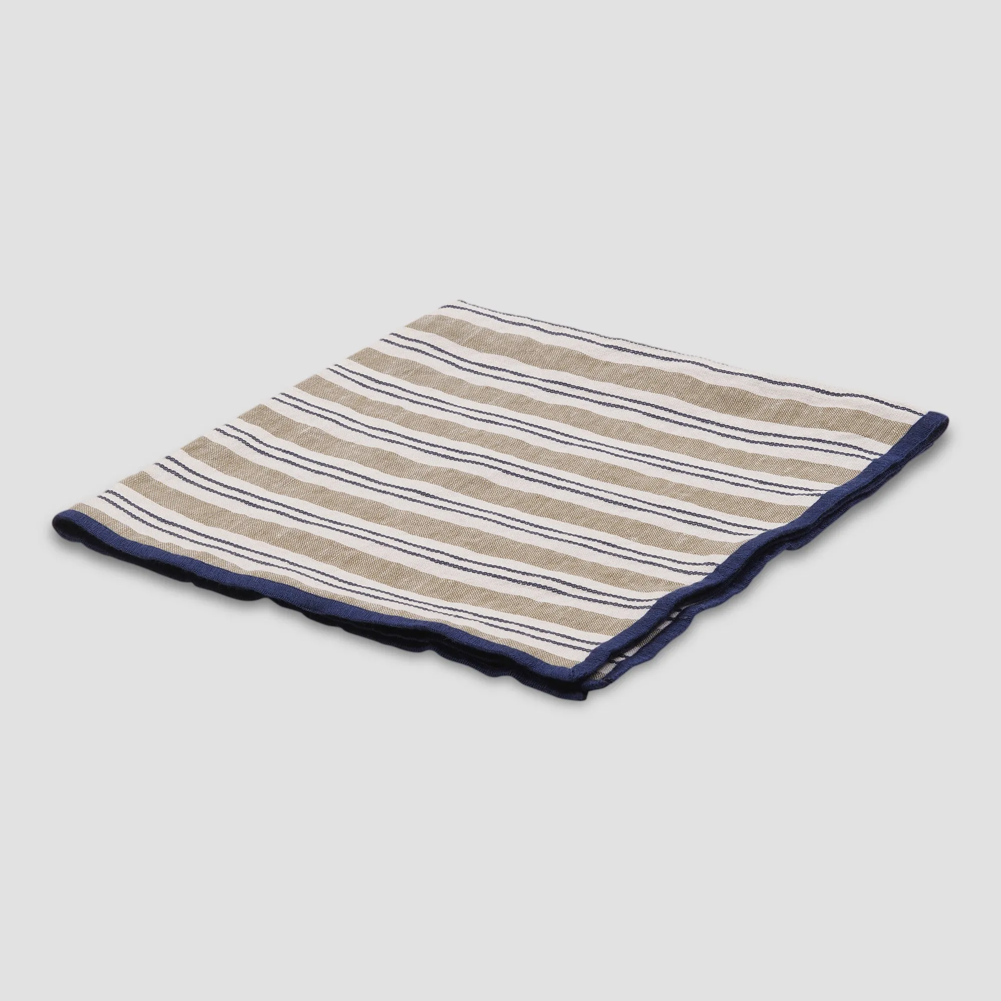 Thyme Somerley Stripe Linen Napkins Set of 4