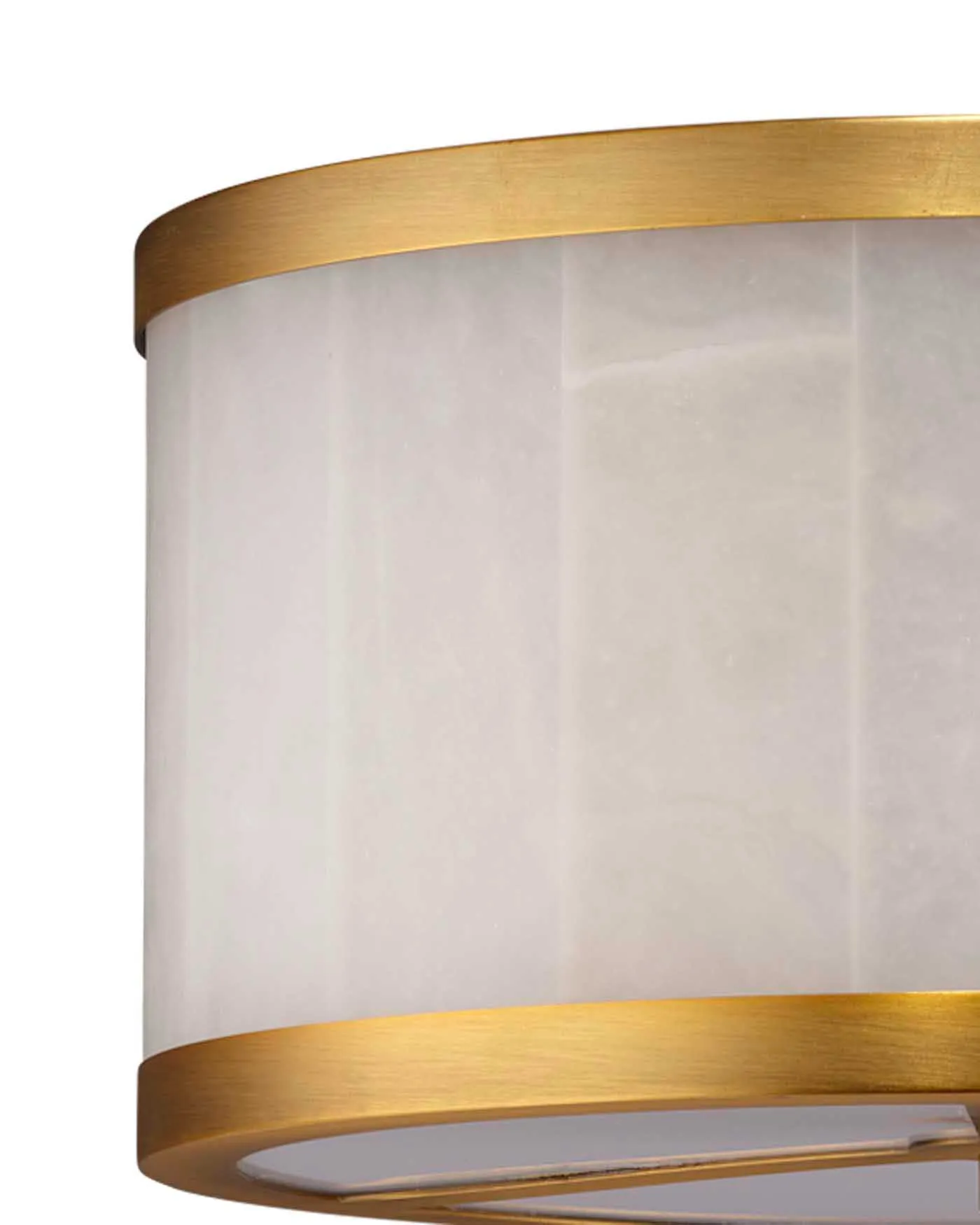 Upsala Alabaster Flush Mount Ceiling Light - Small